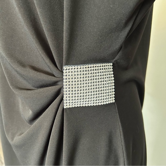 Sears Black Dress  Size 14 Tradition - Picture 4 of 6